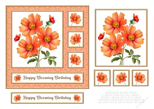 Happy Blooming Birthday - Card One
