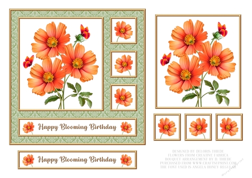 Happy Blooming Birthday - Card Two