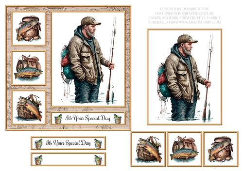 Fishing - Special Day - Card One