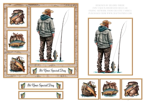 Fishing - Special Day - Card Two