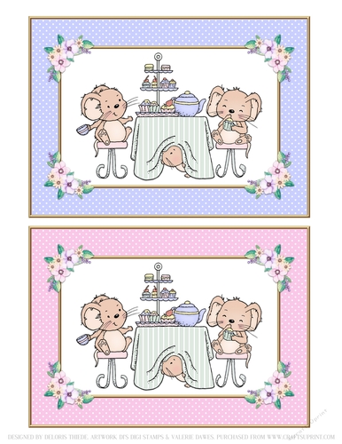 Cute Critters Tea Party