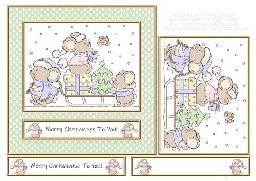 Merry Chrismouse To You - Card Two