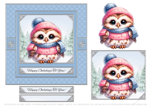 Happy Owlidays To You