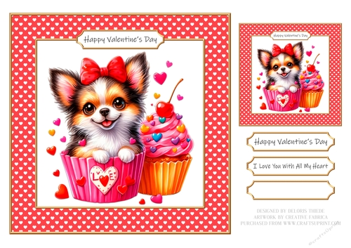 Cute Chihuahua Valentine 