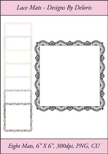 Lovely Lace Mats 