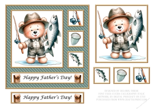 Happy Fathers Day - Card One