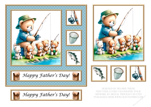 Happy Fathers Day - Card Three