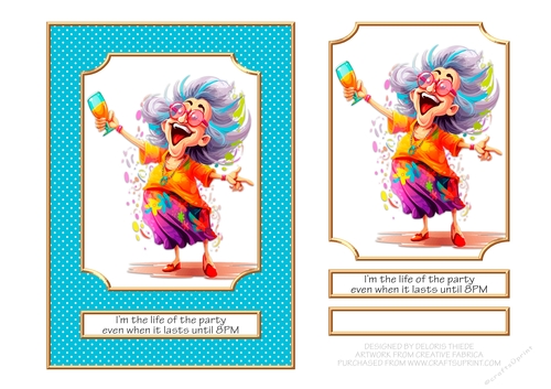 Life Of The Party - Card One