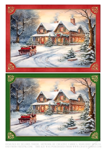 Two Lovely Holiday Toppers
