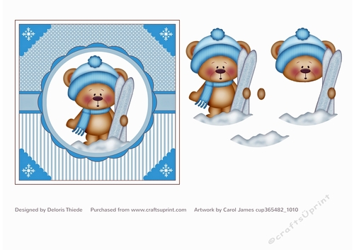 Darling Teddy Topper 