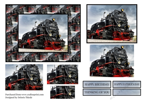 Train Pyramid Card
