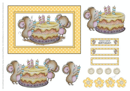 Cheeky Mice - Have A Mice Birthday