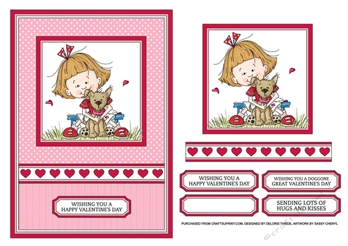 Sassy Cheryl - Doggone Great Valentines Day