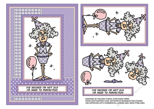 Stella - Ive decided Im not old - Purple/Pink
