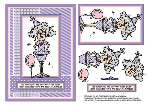 Stella - You know you are getting older when (Purple/Pink)