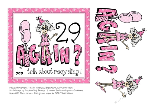 Stella - 29 Again?  Talk About Recycling