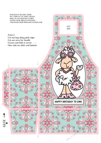 Happy Birthday To Ewe Gift Bag