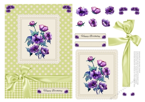 Purple poppies 
