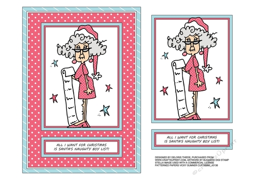 Stella - All I Want For Christmas Is Santas Naughty Boy List