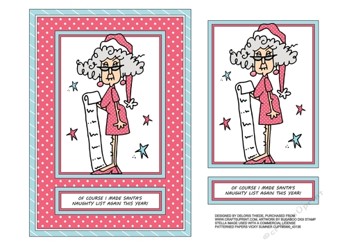 Stella - Of Course I Made Santas Naughty List Again This Year