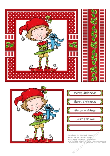 Sassy Sally The Christmas Elf