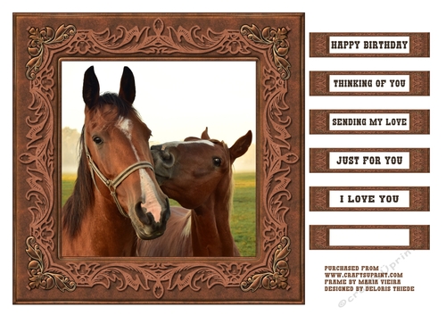Sending My Love - Horse Kisses