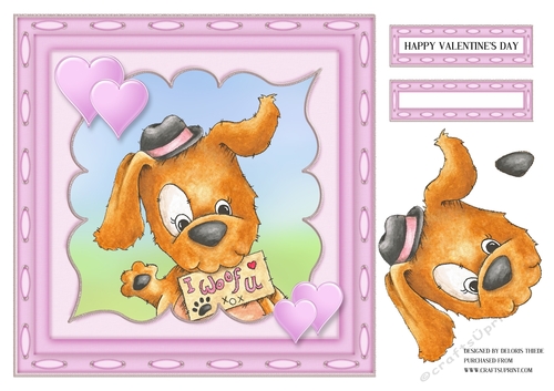 I Woof U Valentines Day