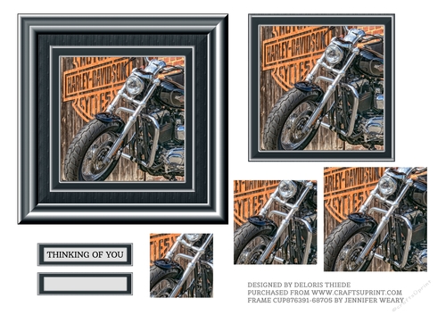 Harley Davidson Pyramid Topper