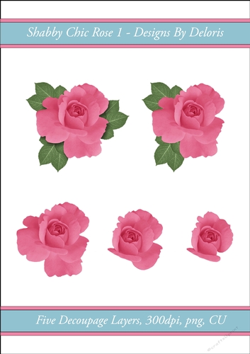 Shabby Chic Rose