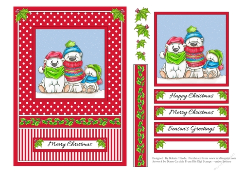 Cute Polar Pal Trio
