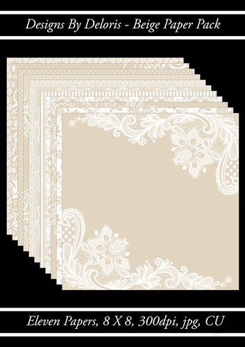 Beige Paper Pack 