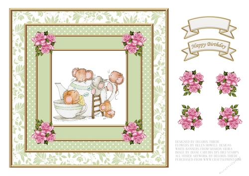 Teatime - Birthday Topper