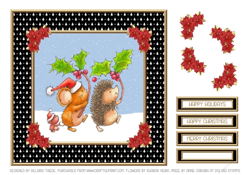 Cute Christmas Critters Celebration II