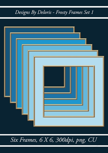 Frosty Frames Set 1 (Frosty Color Palette)