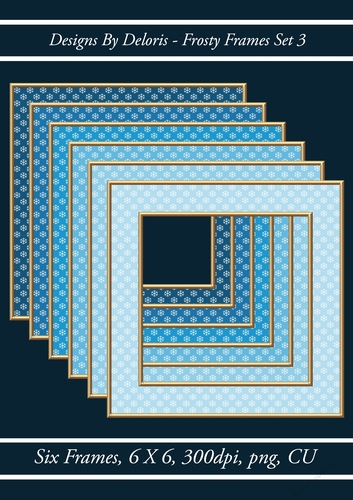 Frosty Frames Set 3 (Frosty Color Palette)