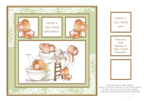 Have A Tea-rific Birthday! (Green)