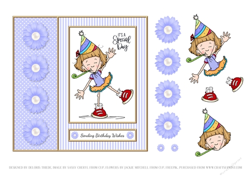 Its A Special Day - Cute Birthday Topper