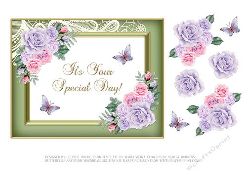 Its Your Special Day Card Topper
