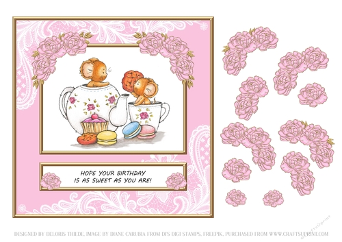 Hope Your Birthday Is As Sweet As You Are (Pink)