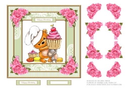 Cute Critters Birthday Topper