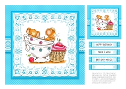 Teacup Cuties - Card One