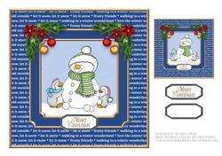 Penguins Playtime - Card One