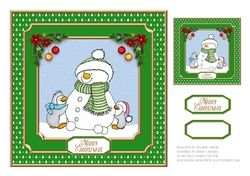 Penguins Playtime - Card Two