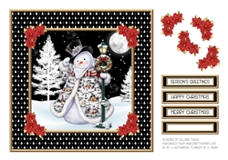 Cute Snowman Topper
