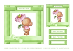 Cute Critters Birthday Topper # 2