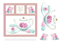 Hope You Have A Tea-rific Day! (Card #2)