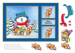 Caroling Cuties (Blue)