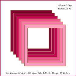 Frames Set 3 (Valentines Day)