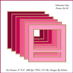 Frames Set 4 (Valentines Day)