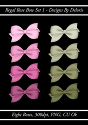 Bows Set 1 (Regal Rose)